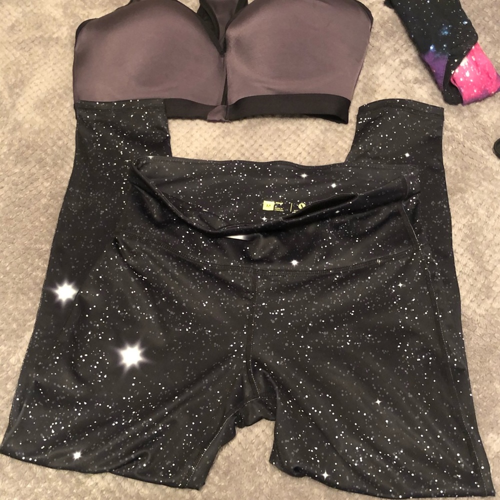 Galaxy workout leggings - active - fun - unique